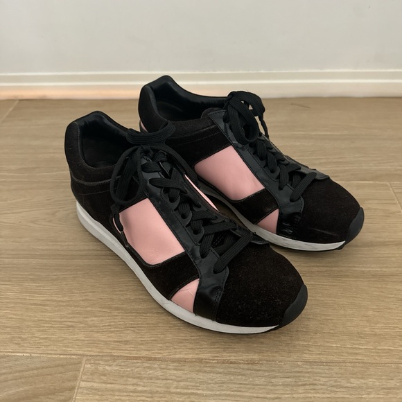 3.1 Phillip Lim Leather & Suede Sneaker, Pink & Black, Women’s US 9 - Picture 4 of 8